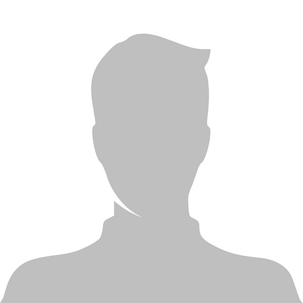The image is a placeholder graphic commonly used in web design to indicate where an actual profile picture would be displayed. It features a stylized silhouette of a person s head and shoulders, which is typically used when the actual photo is not available or has not been uploaded yet.